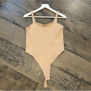 H&M Tan Bodysuit Size Medium